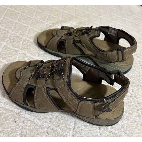 Coleman Excursion Series Kyran Brown Sandals Adjustable Heel Comfort Mens Size 8 - Picture 9 of 15